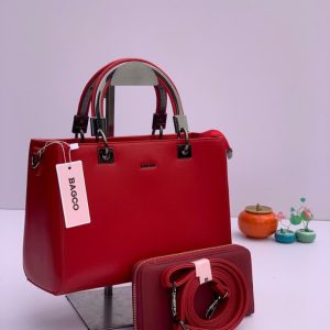 BAGCO Medium Structured Top-Handle Satchel