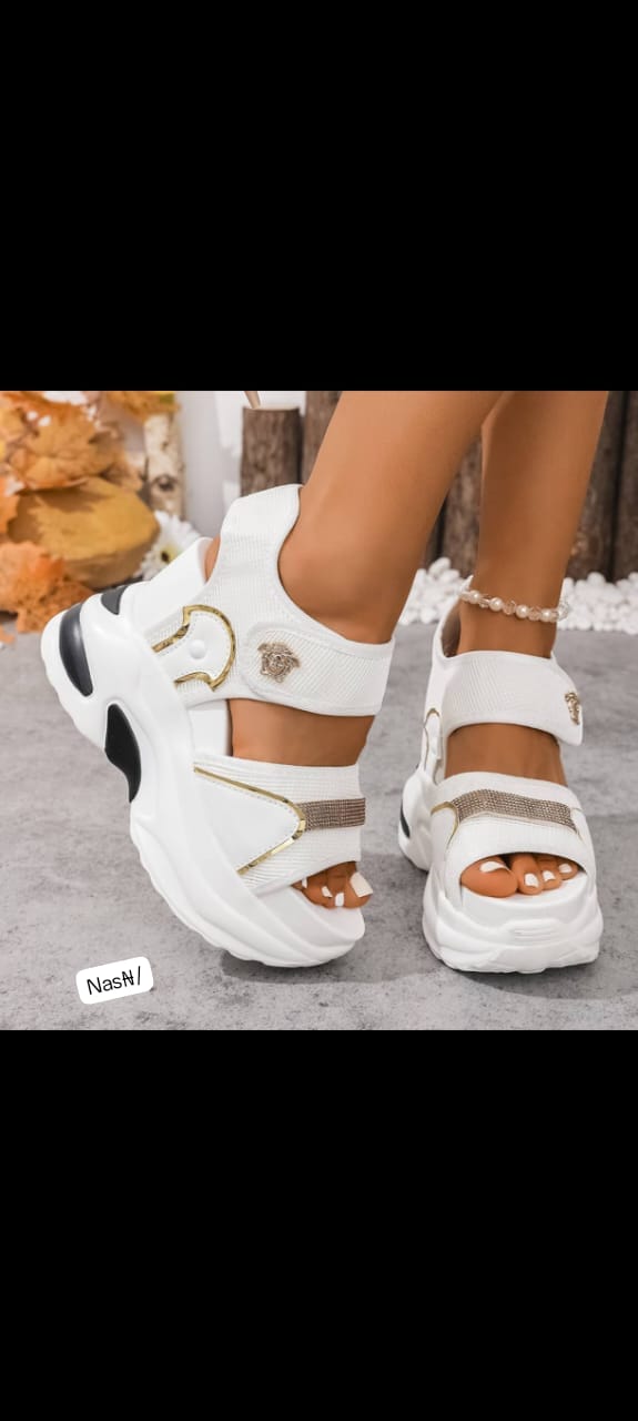 Premium Chunky Platform Sport Sandals - Image 2