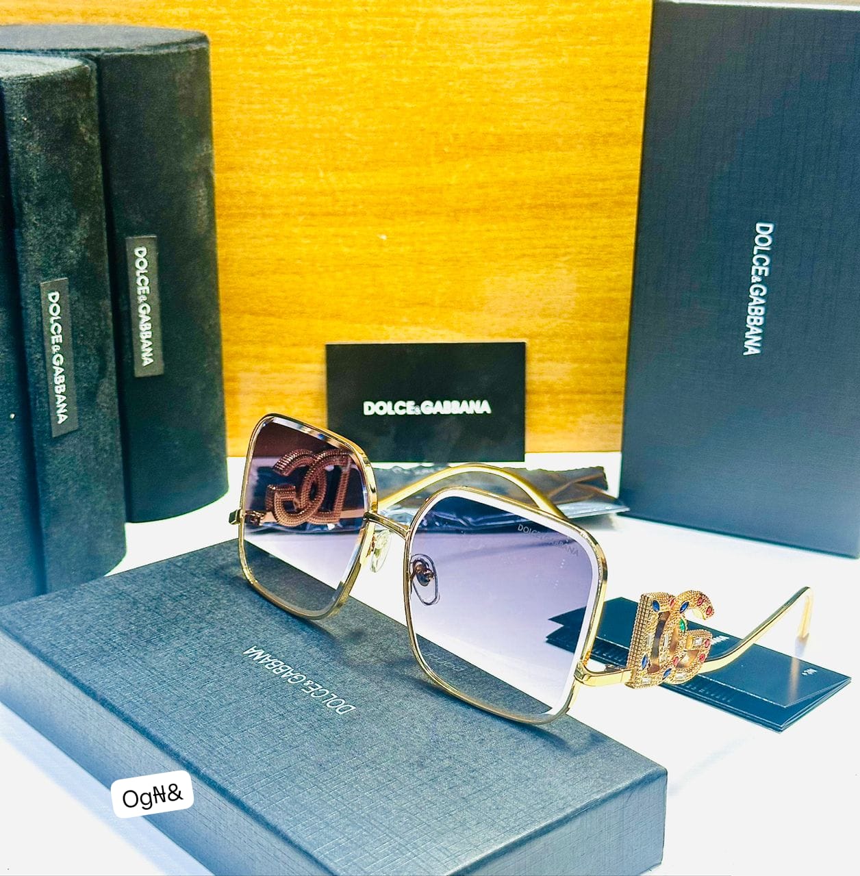 Dolce & Gabbana Luxury Women's Geometric Sunglasses - Image 2