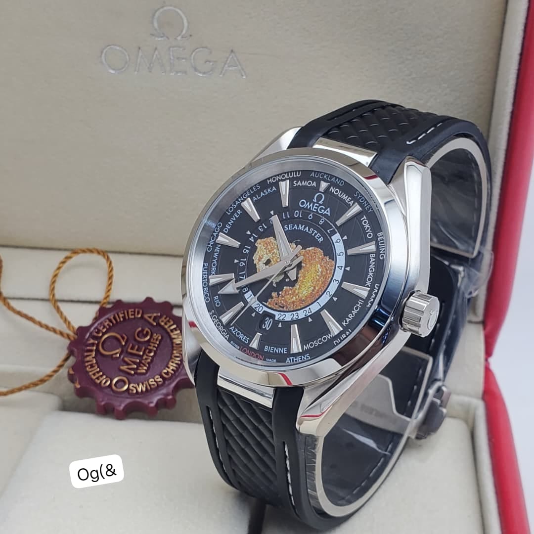 Premium Seamaster Aqua Terra Worldtimer Automatic Watch - Image 2