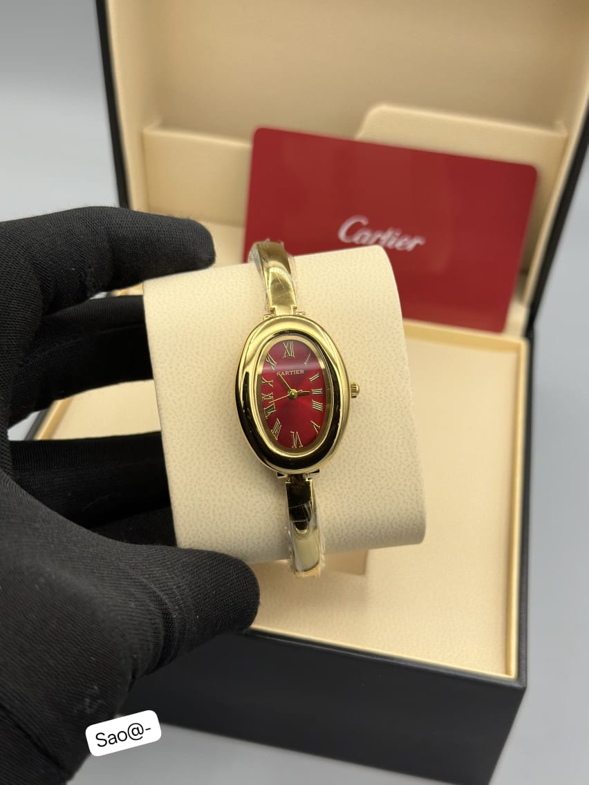 Cartier Luxury Baignoire Oval Watch - Image 2