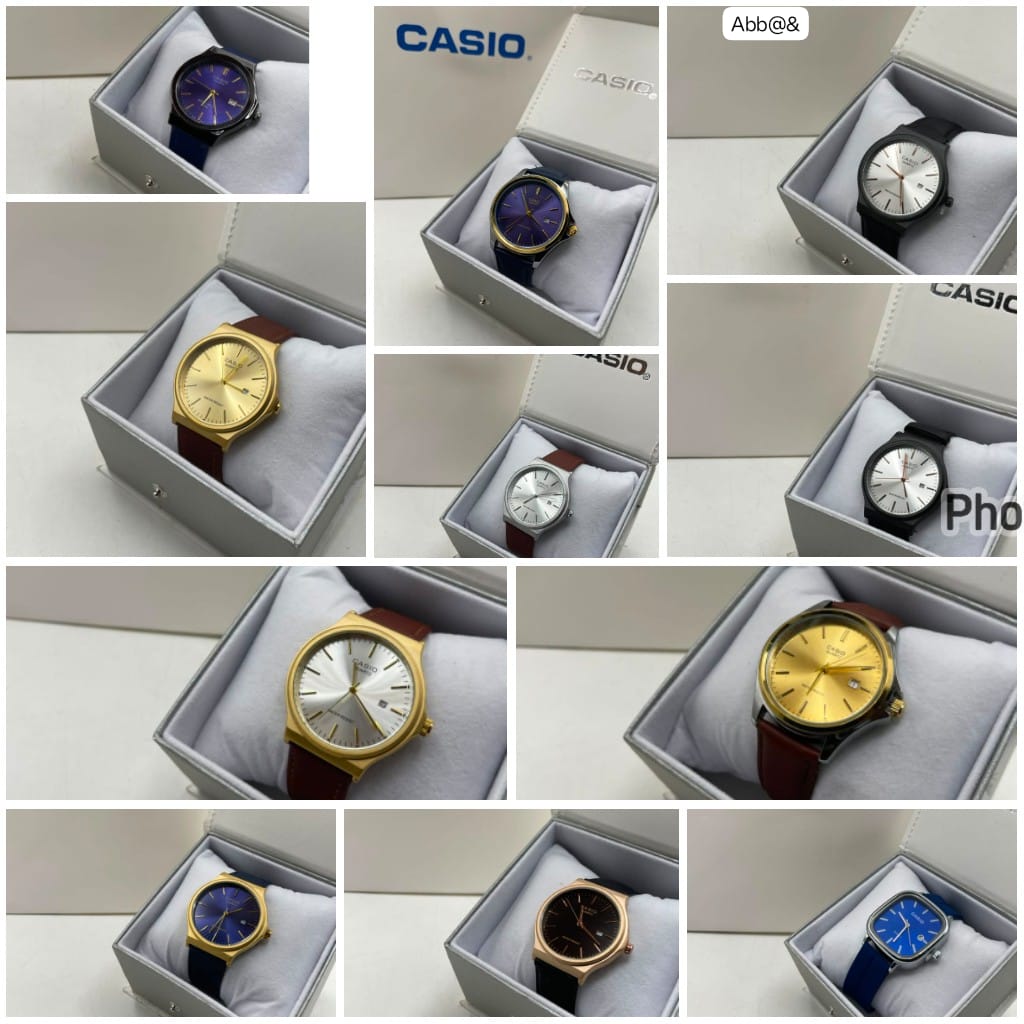 Casio Minimalist Quartz Analog Watch Collection