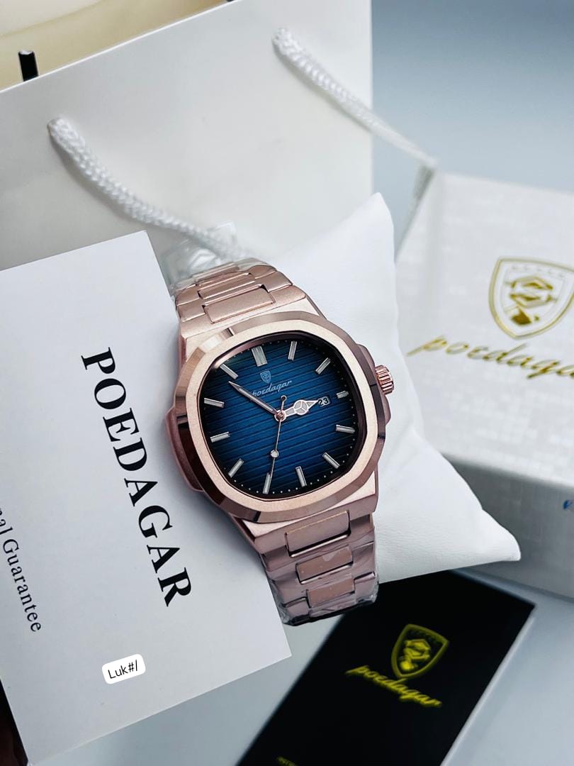 Poedagar Luxury Dial Sports Watch - Image 4