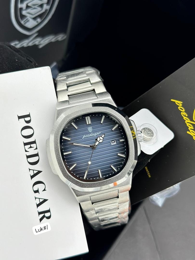 Poedagar Luxury Dial Sports Watch - Image 3