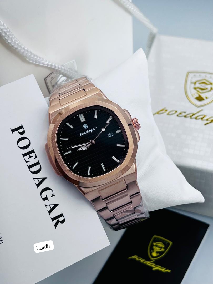 Poedagar Luxury Dial Sports Watch - Image 2