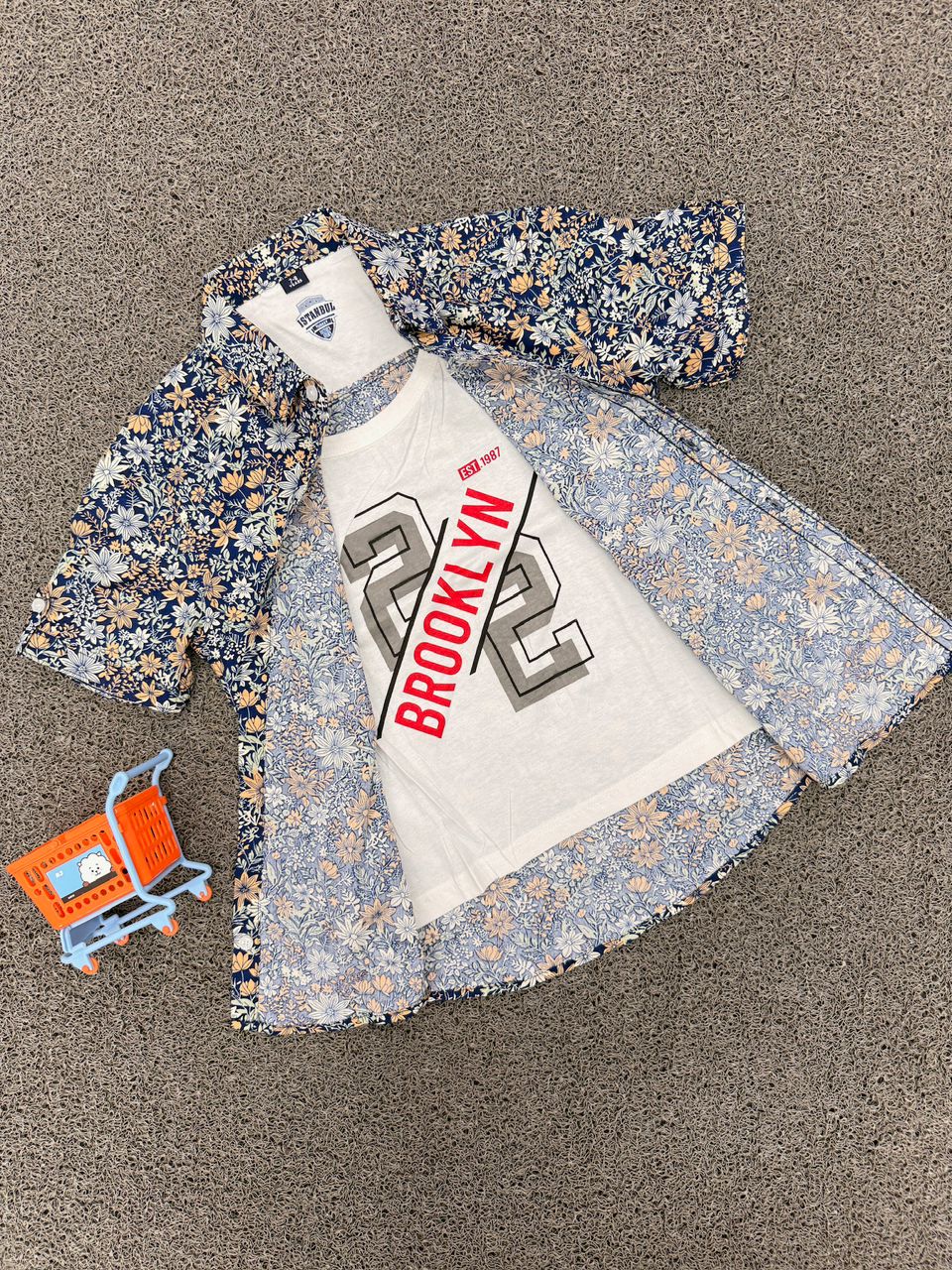 Istanbul Turkey Boys' Premium 2-Piece Summer Outfit Set