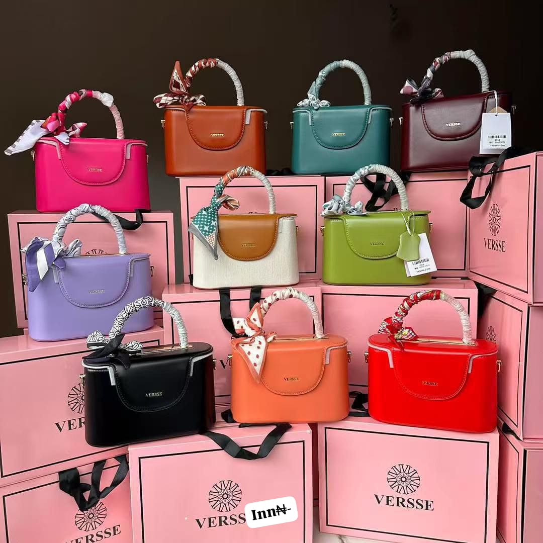 VERSSE Premium Structured Oval Top-Handle Bag Set - Image 4