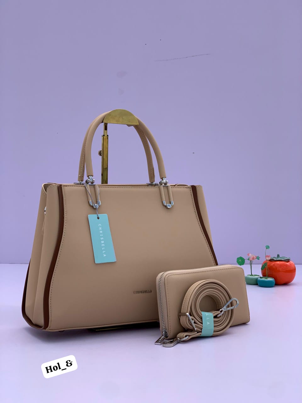 CHRISBELLA Multi-Compartment Executive Satchel & Wallet