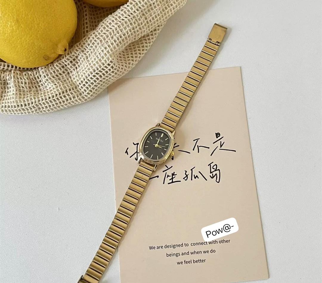 Premium Naidu Vintage Oval Cocktail Watch - Image 3