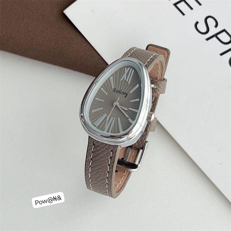 Premium Vintage Elegance Serpentine Dress Watch
