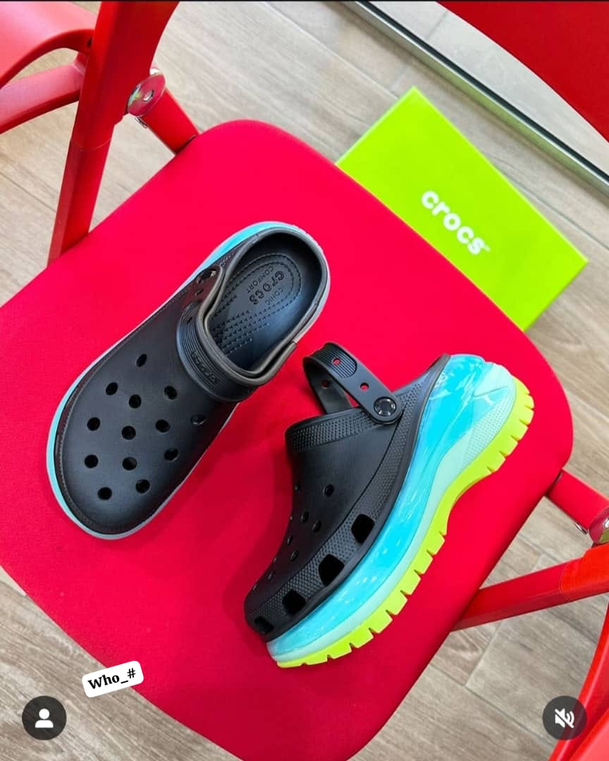 Premium Triple-Black Platform Clog Sandals - Image 4