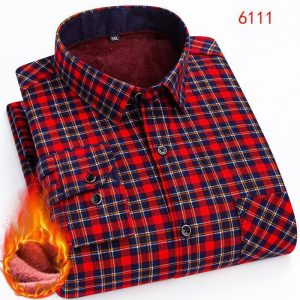 High-Density Lumberjack Red Check Shirt