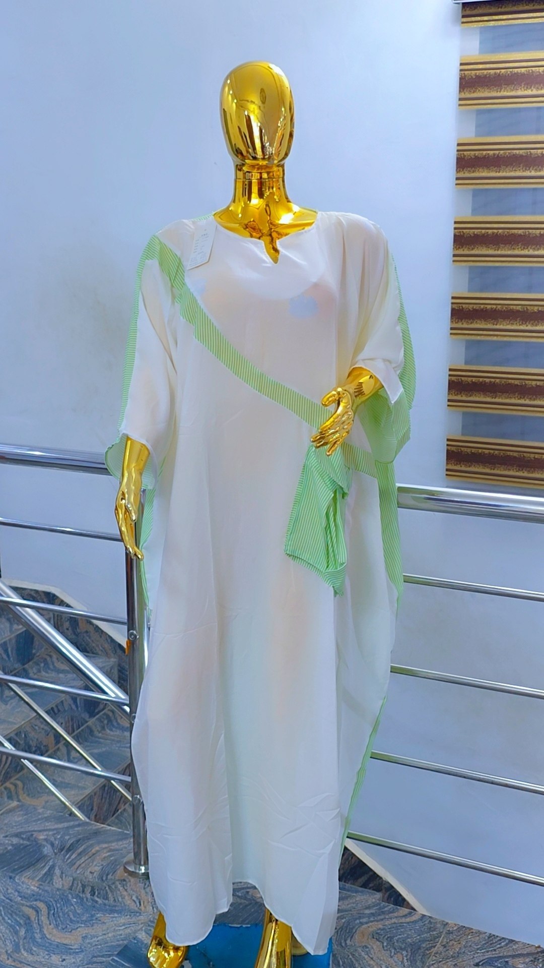 Ivory Grace Flowing Kaftan