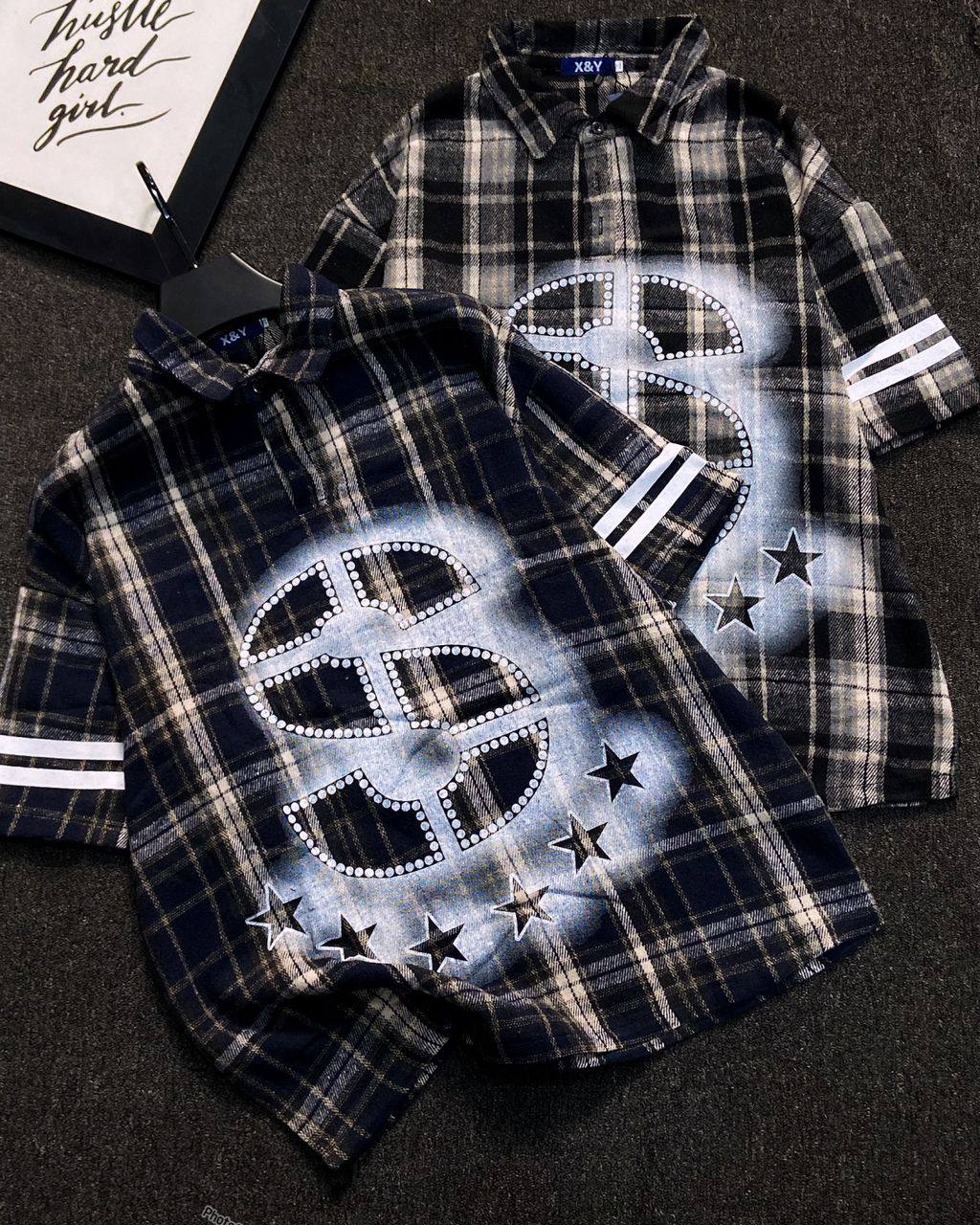 "Stellar Capital" Striped Sleeve