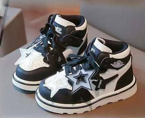 Premium Urban Streetwear Sneakers -Midnight Star High-Top