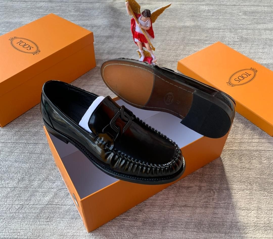 Berluti Croc-Embossed Burnished Brown Loafers