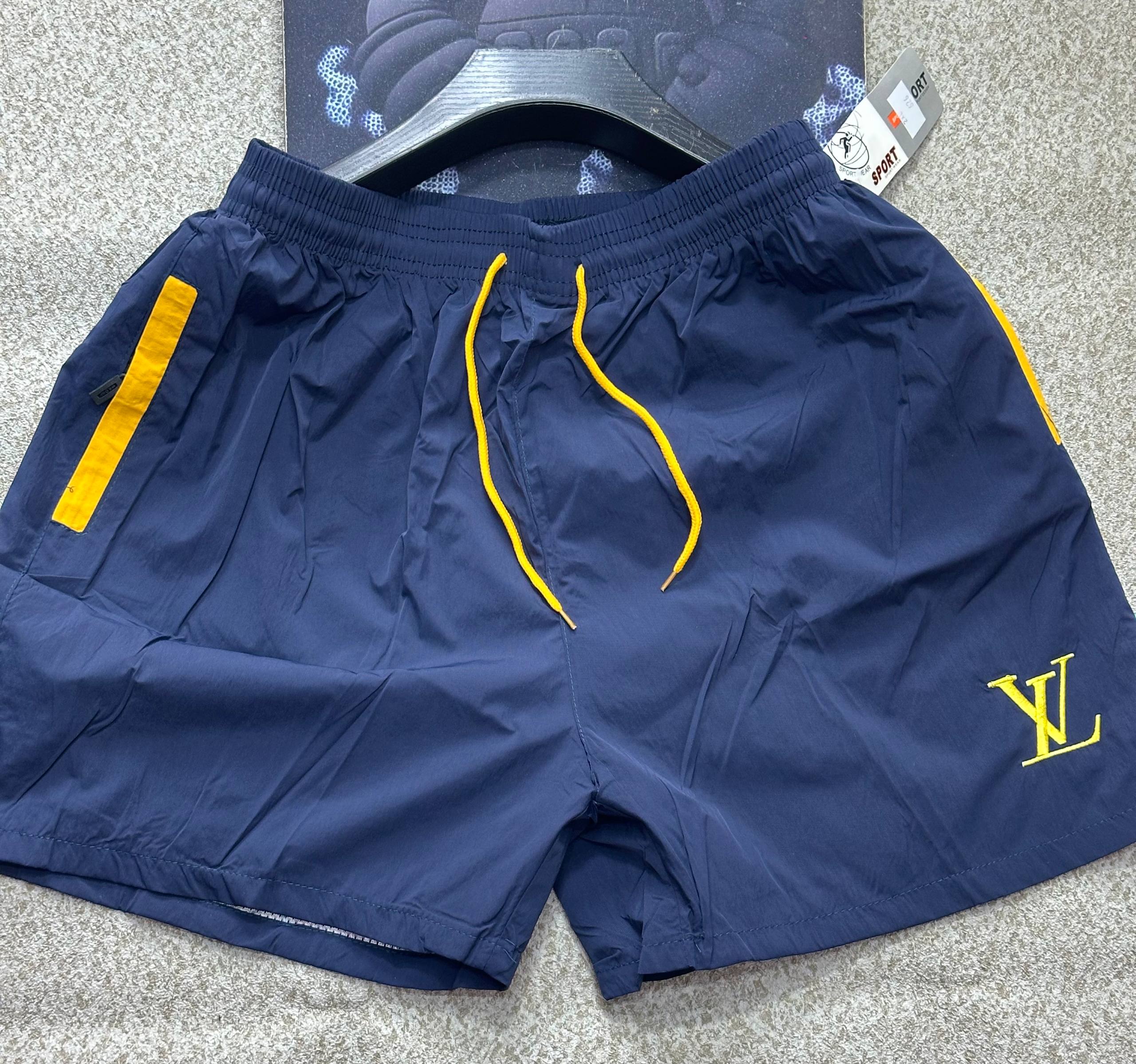 Earthy Browns & Classic Navy Quick-Dry Performance Shorts - Image 4