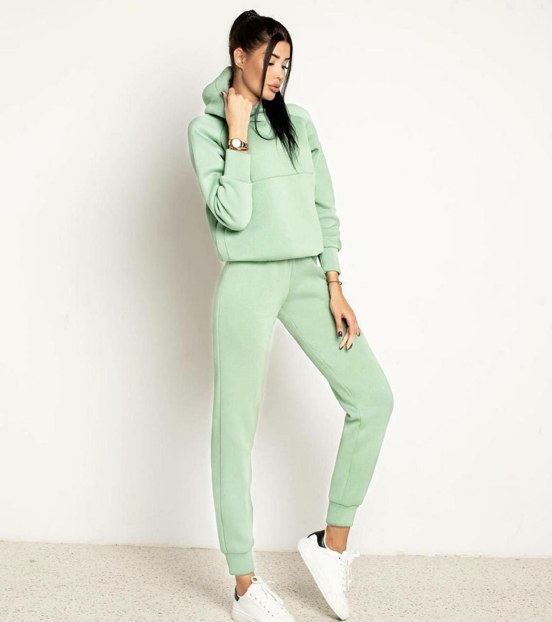 Women’s Minimalist Pullover Hoodie and Jogger Tracksuit Set - Image 4