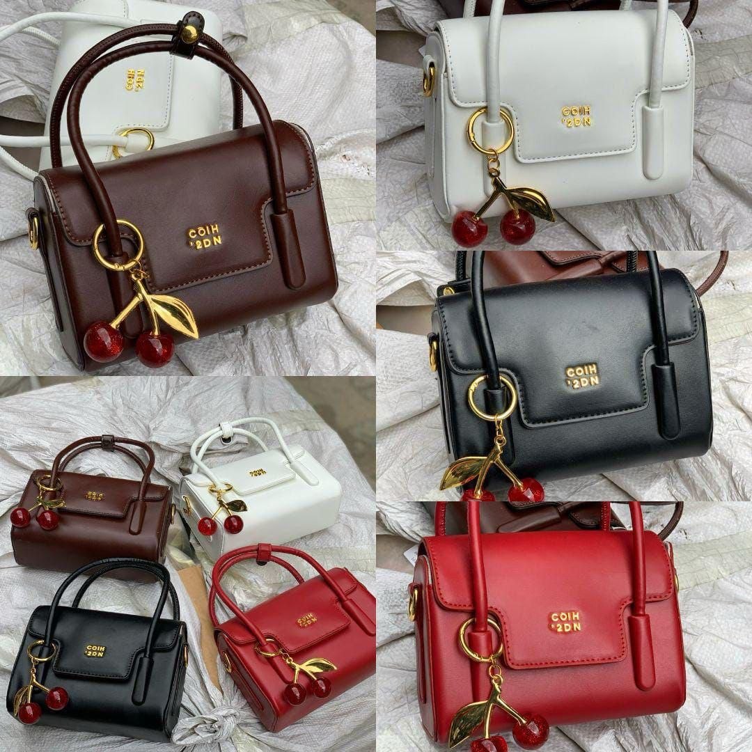 Boxy Flap Top-Handle Crossbody Bag for Women