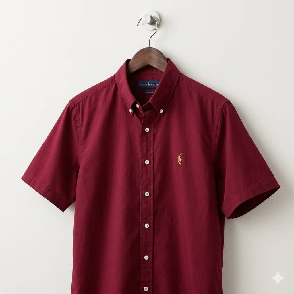 Lightweight Olive Button-Down – Modern Fit