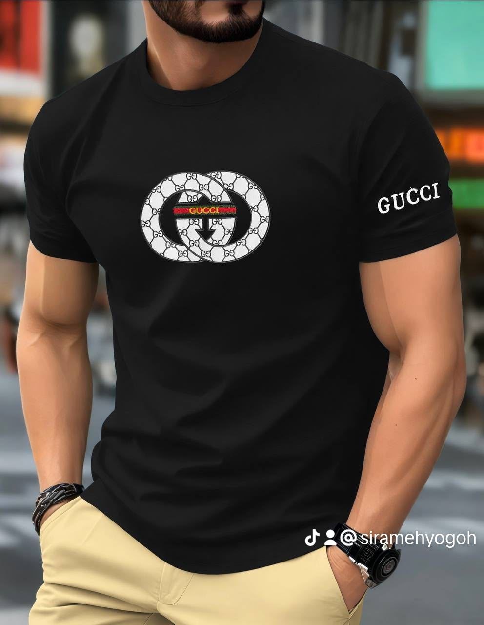 Premium Cotton Short-Sleeve Tee with Iconic Branding