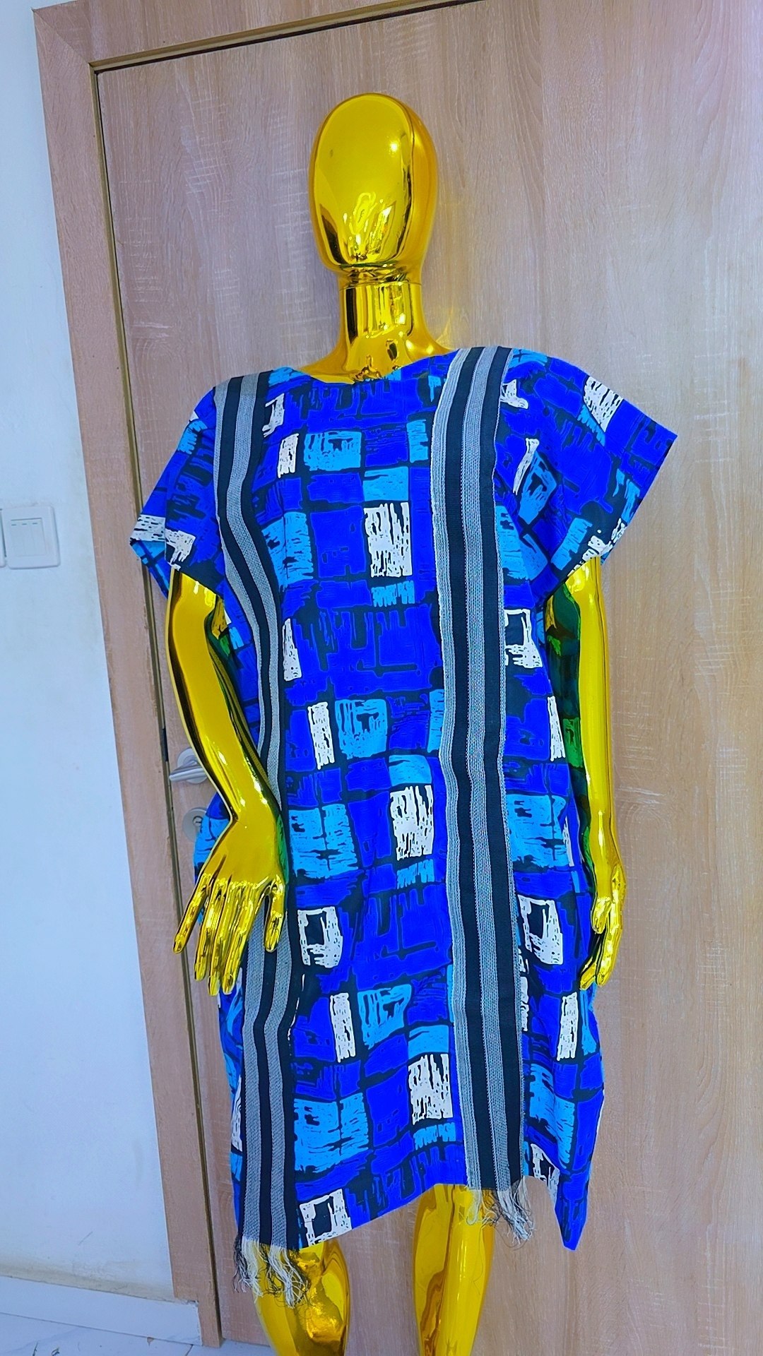 Ankara Print Gown Traditional Casual Wear