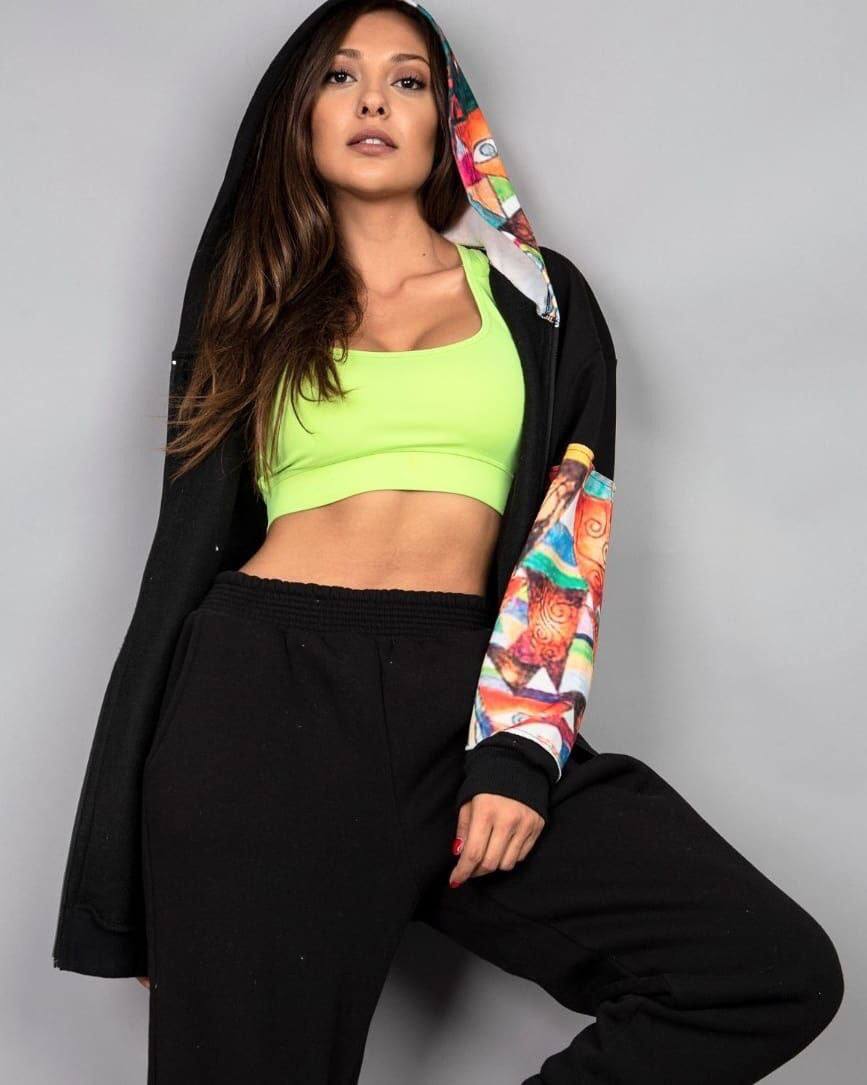Vibrant Expression Full-Zip Hoodie