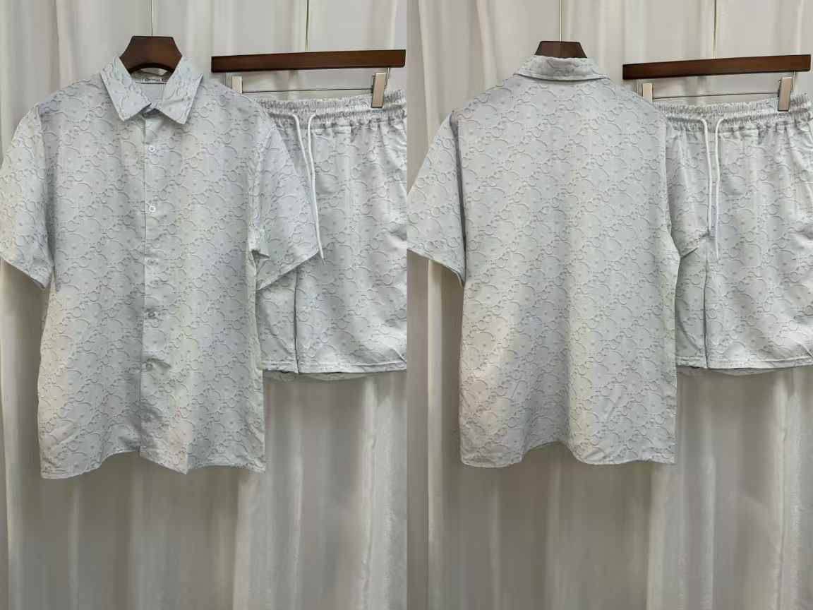 Men's Luxury Resortwear Grey Monogram outfit