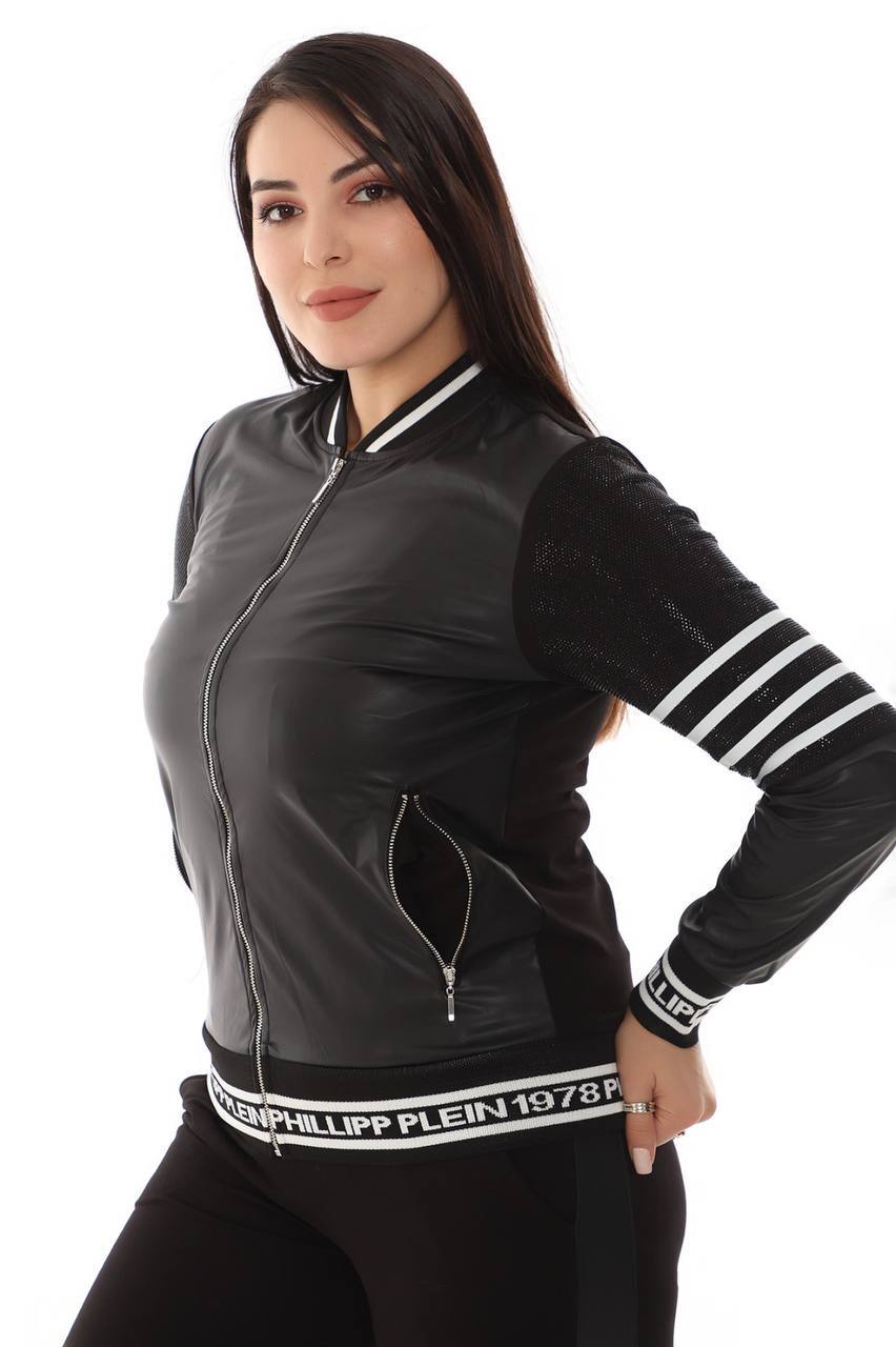 Designer-Inspired Sporty Tracksuit Set - Image 2