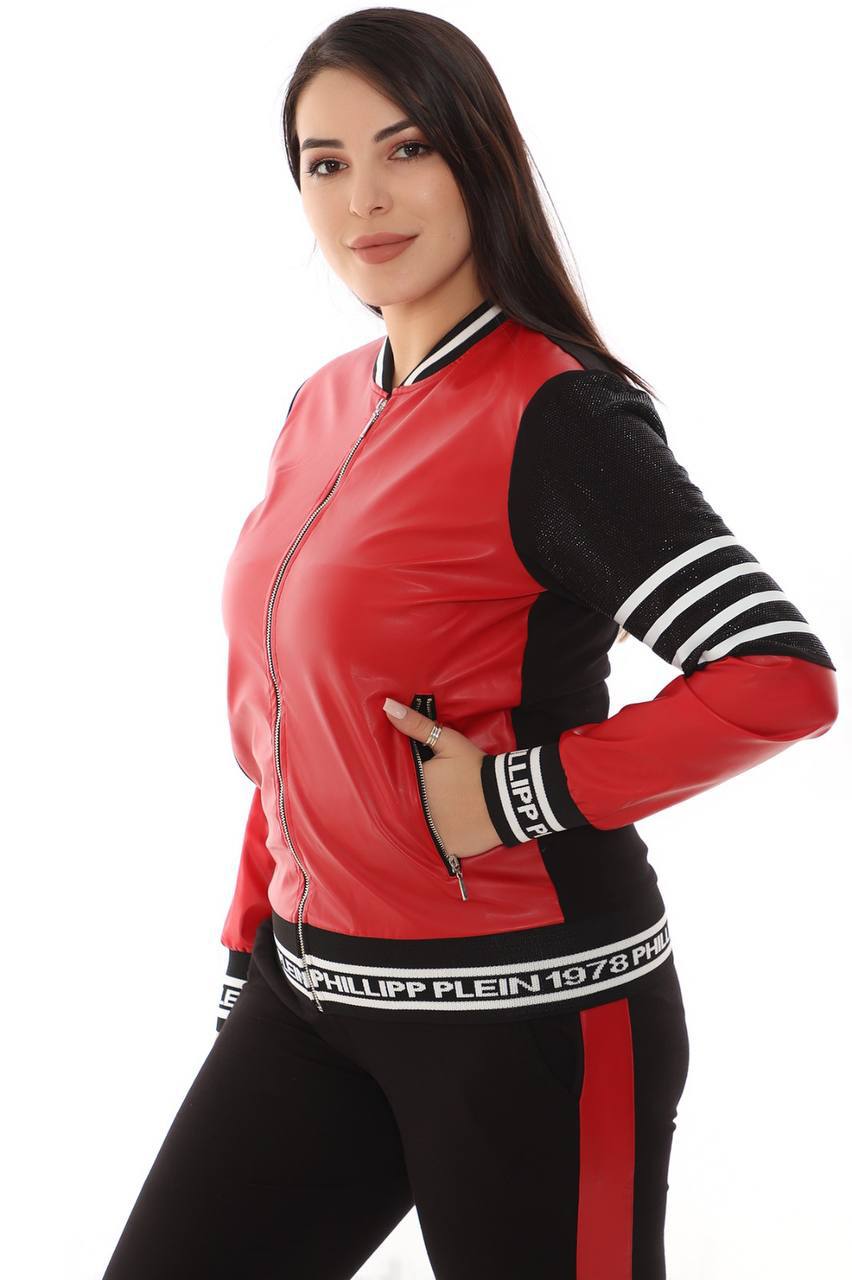 Designer-Inspired Sporty Tracksuit Set - Image 2