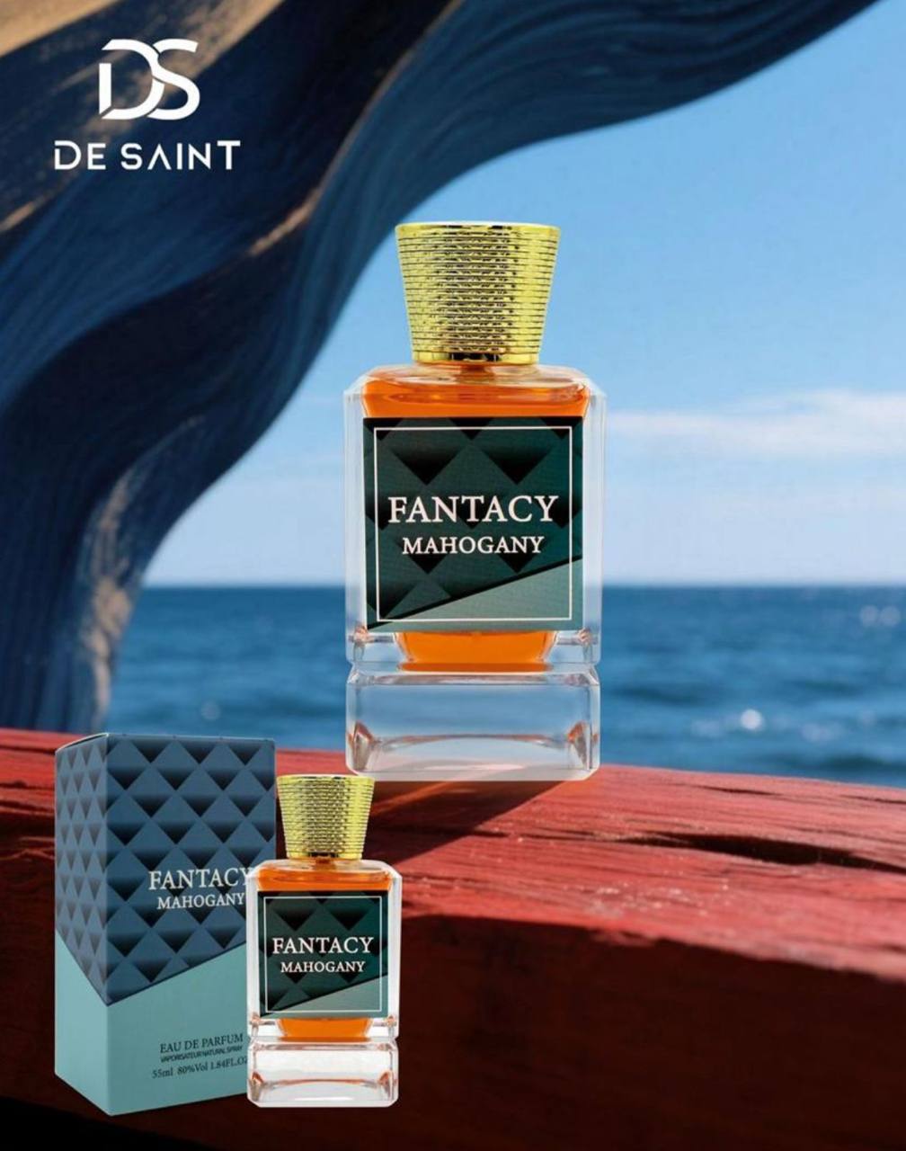 De Saint Fantacy Mahogany 55ml Spray