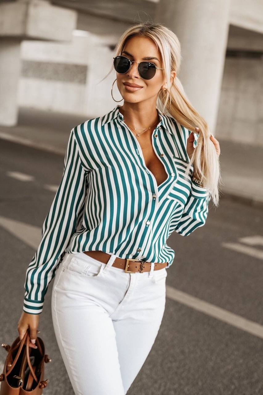 Polished Striped Shirt for Sophisticated Looks