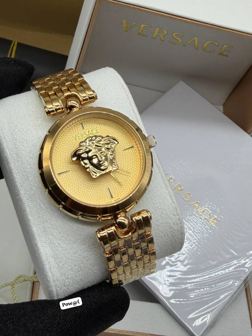 Premium Versace Silver Luxury Ladies Watch - Image 2