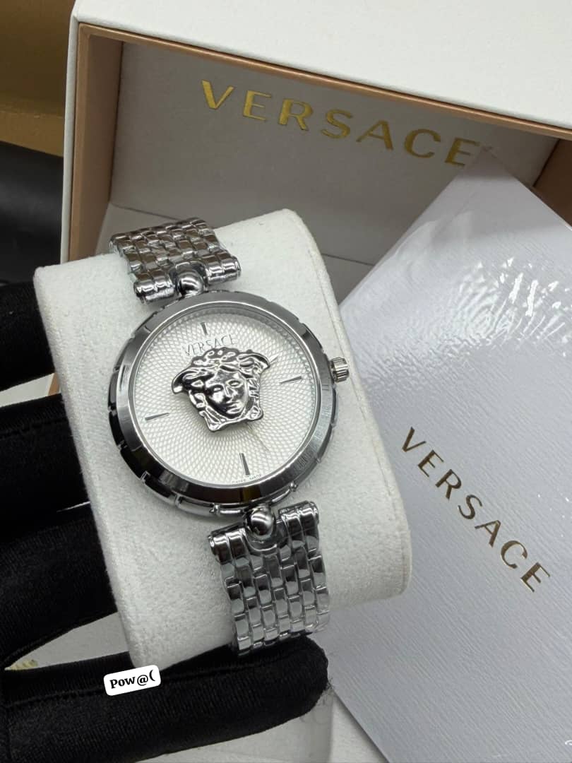 Premium Versace Silver Luxury Ladies Watch