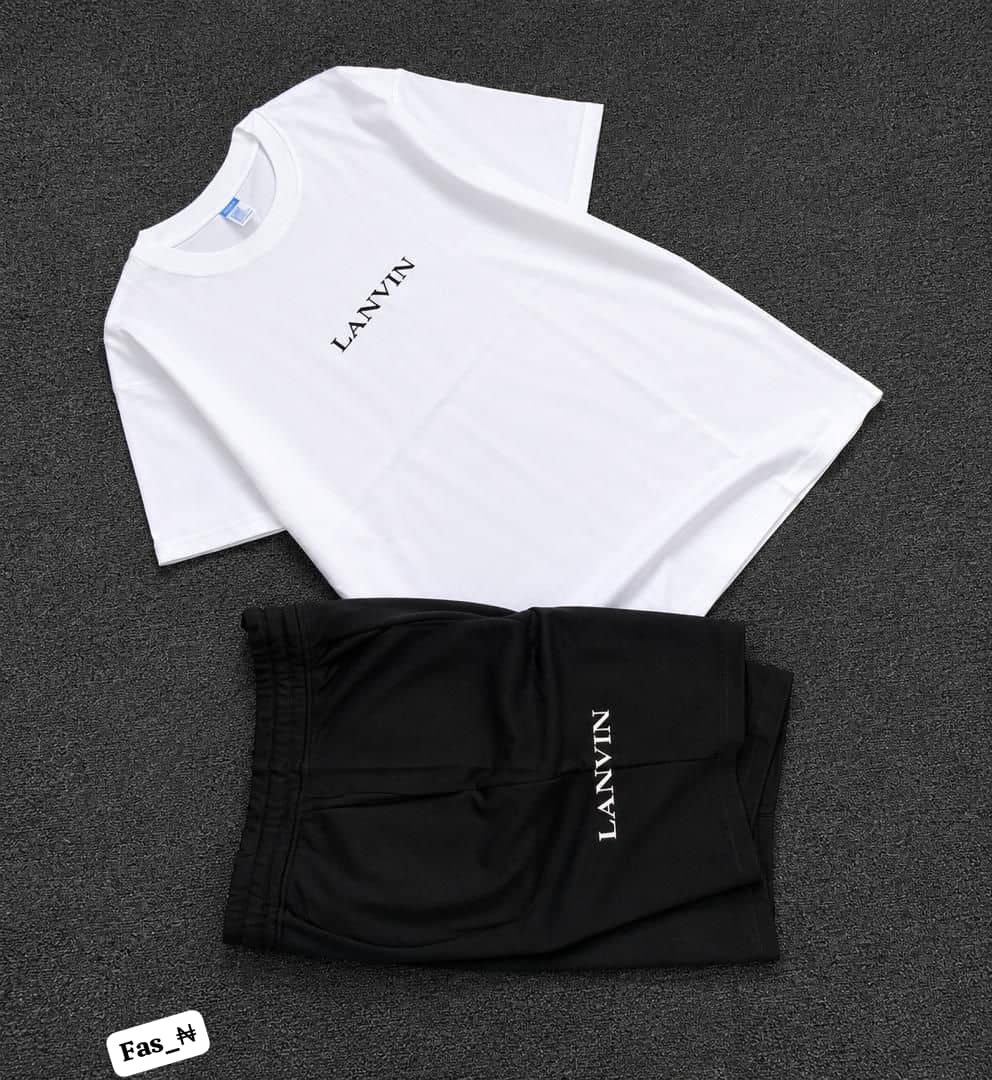 Premium Men’s LANVIN Two-Piece Shorts Set - Image 3