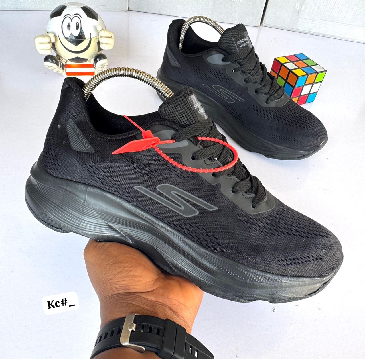 Skechers Style Lightweight Breathable Mesh Running Shoes - Image 2