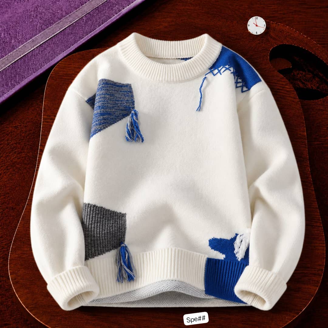 Premium Heavyweight Distressed Deconstructed Knit Sweater (Copy)