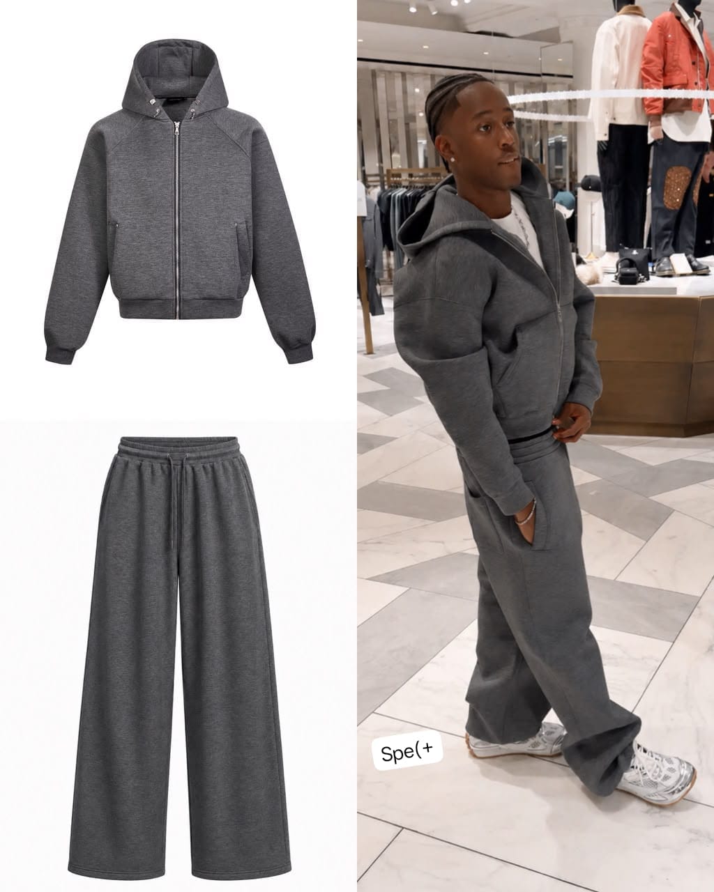 Premium Men’s Heavyweight Fleece Luxury Tracksuit Set - Image 2