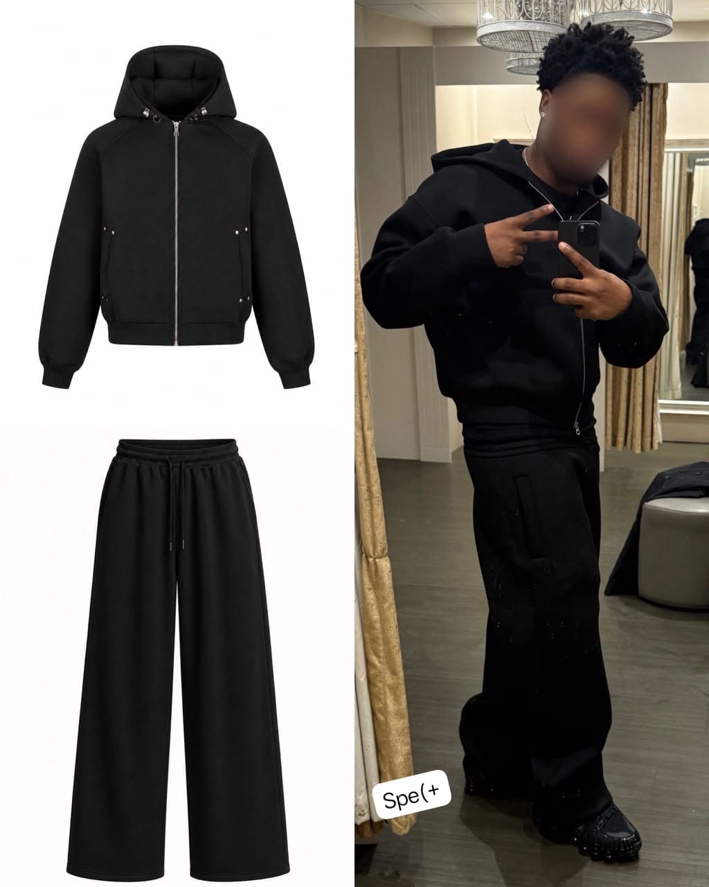 Premium Men’s Heavyweight Fleece Luxury Tracksuit Set