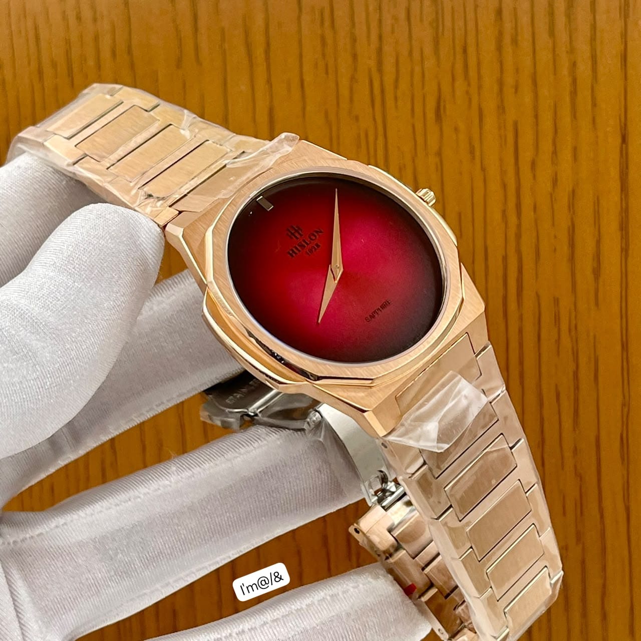 HISLON Luxury Men’s Two-Tone Swiss Precision Watch - Image 6