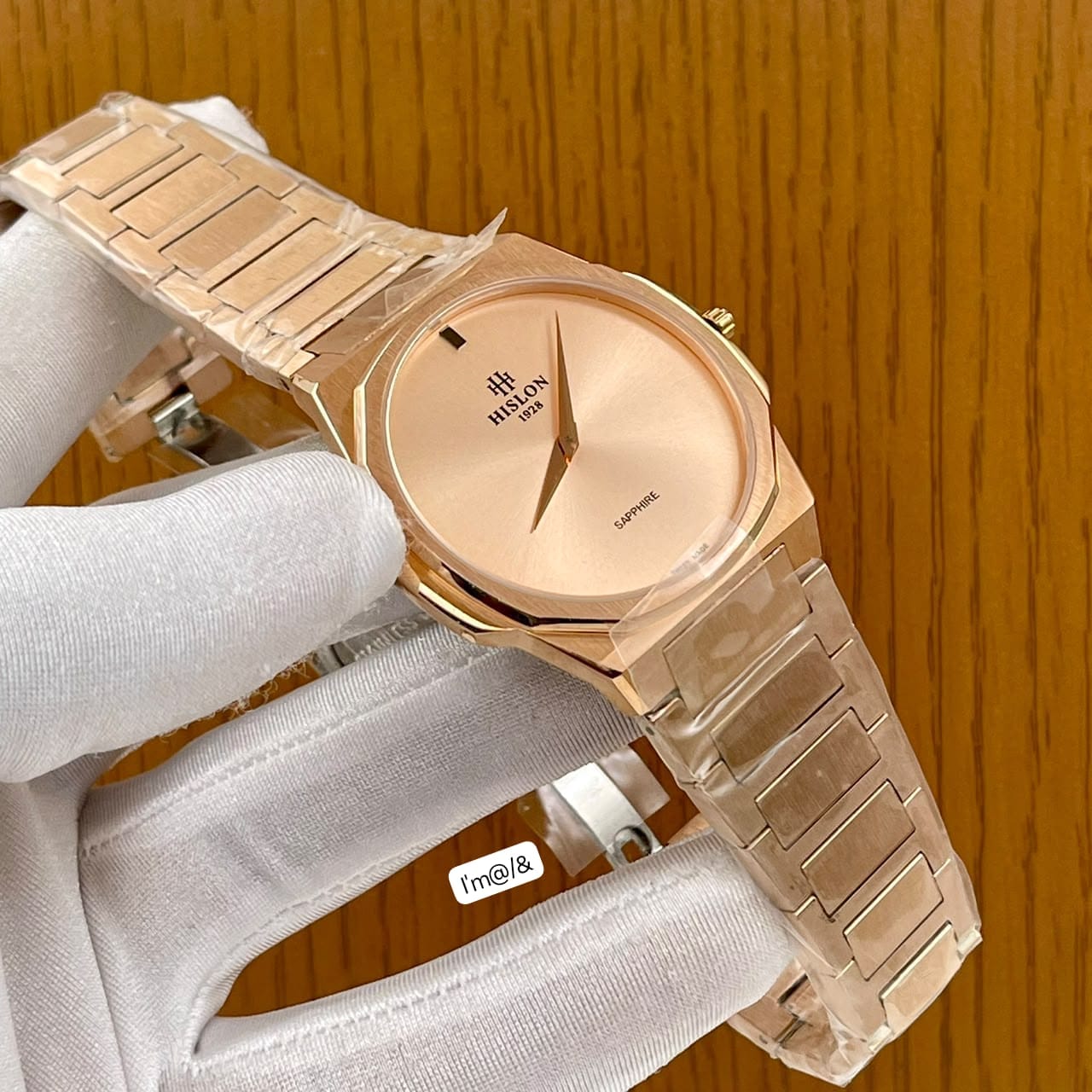 HISLON Luxury Men’s Two-Tone Swiss Precision Watch - Image 4