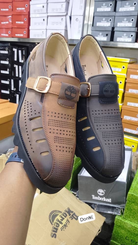 Timberland Luxury Men’s Breathable Leather Fisherman Loafers - Image 2