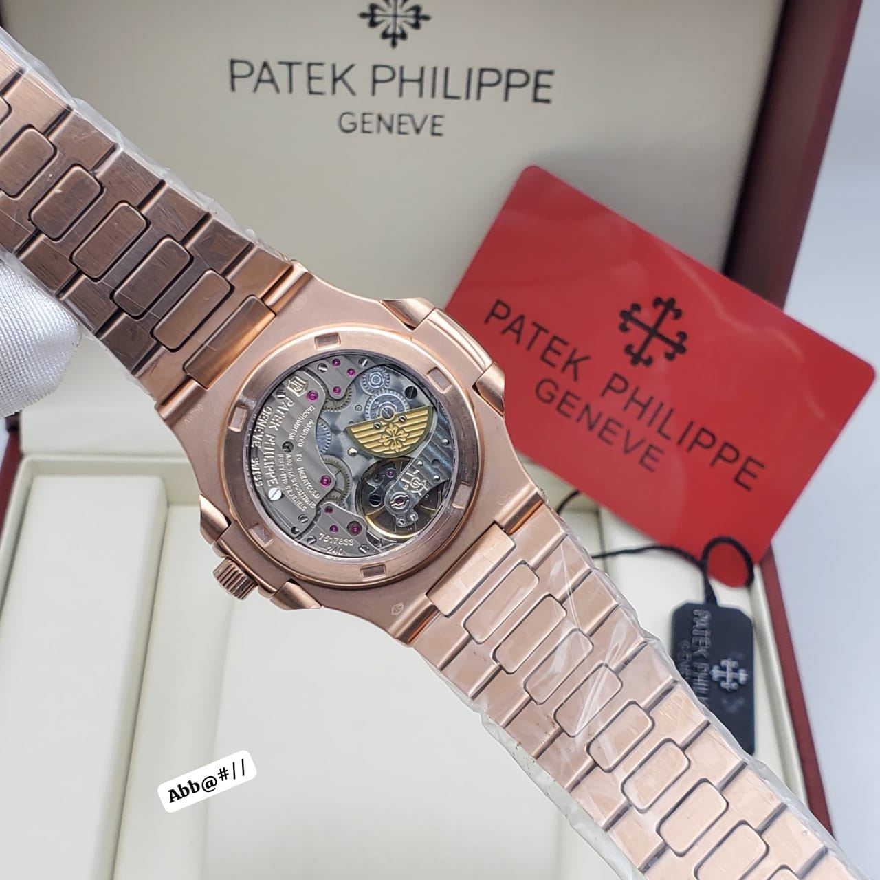 Patek Philippe Nautilus Exhibition Caseback Luxury Watch - Image 2