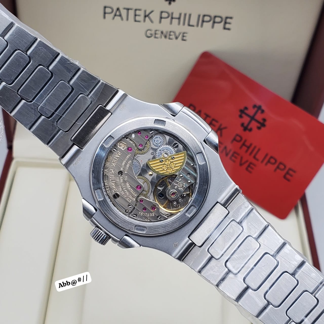 Patek Philippe Nautilus Exhibition Caseback Luxury Watch