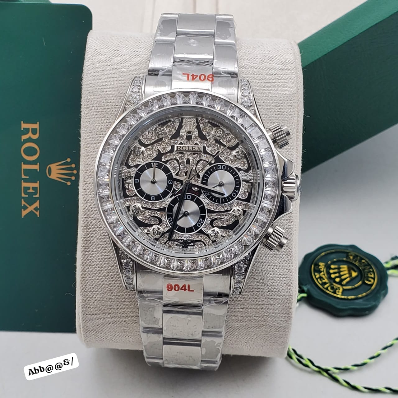 Rolex Cosmograph Daytona Rose Gold "Eye of the Tiger" Luxury Watch