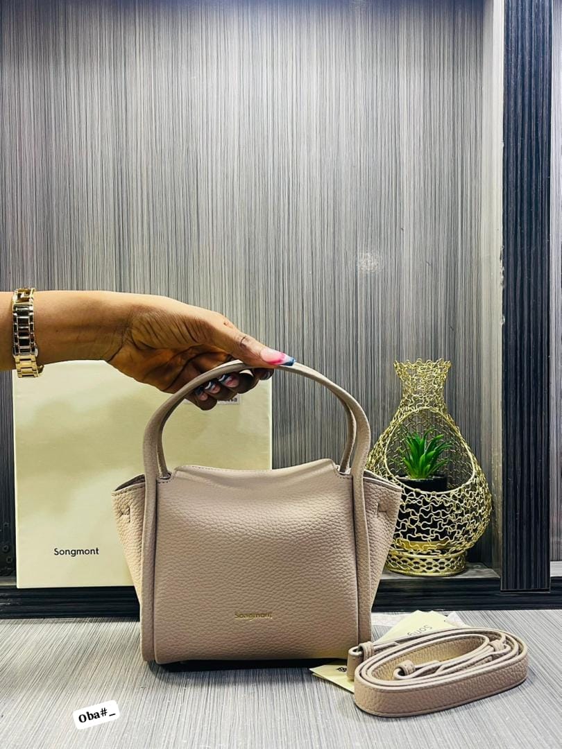 Sculptural Slouchy Top-Handle Bag with Adjustable Shoulder Strap