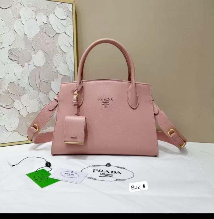 Premium Saffiano Leather Structured Top-Handle Satchel - Image 2