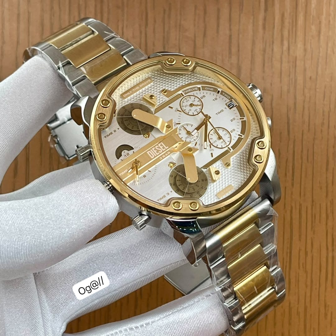 Diesel Mr. Daddy 2.0 Oversized Multi-Time Zone Watch - Image 2