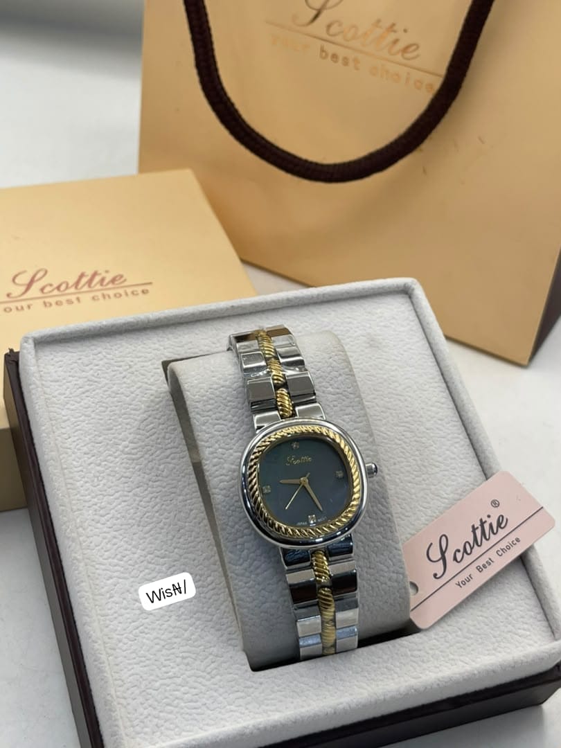Scottie Women's Luxury Two-Tone Dress Watch