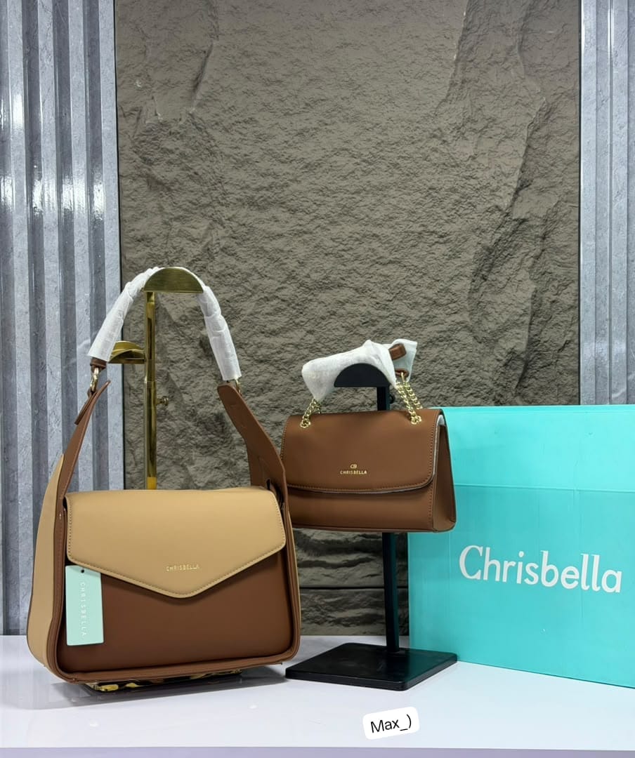 Chrisbella Elegant 2-Piece Shoulder and Crossbody Handbag Set - Image 5